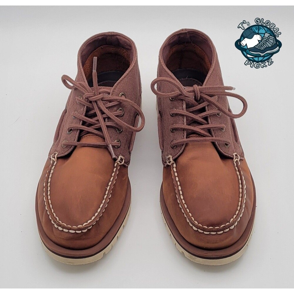 Sperry Men's Leeward Mini Lug Chukka Boots Leather STS18292 Mens size 9.5 - Picture 4 of 8